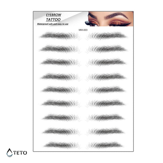 Obrvi – Tip F - TETO Začasne Tetovaže