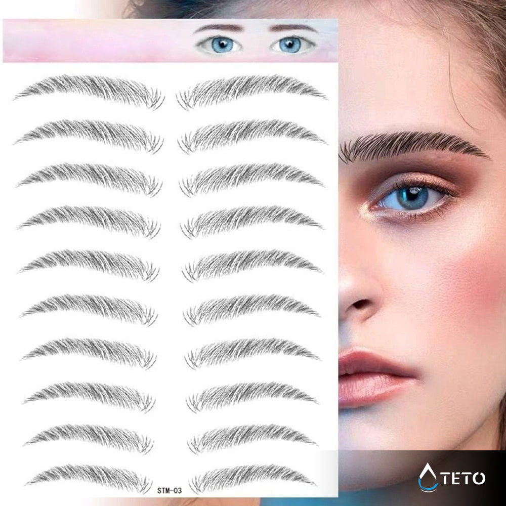 Obrvi – Tip K - TETO Začasne Tetovaže