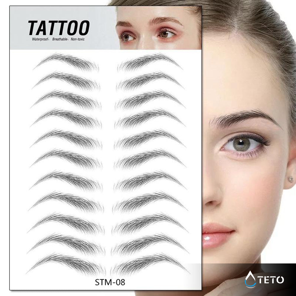 Obrvi – Tip M - TETO Začasne Tetovaže