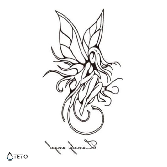 Strašljiva vila - TETO Začasne Tetovaže