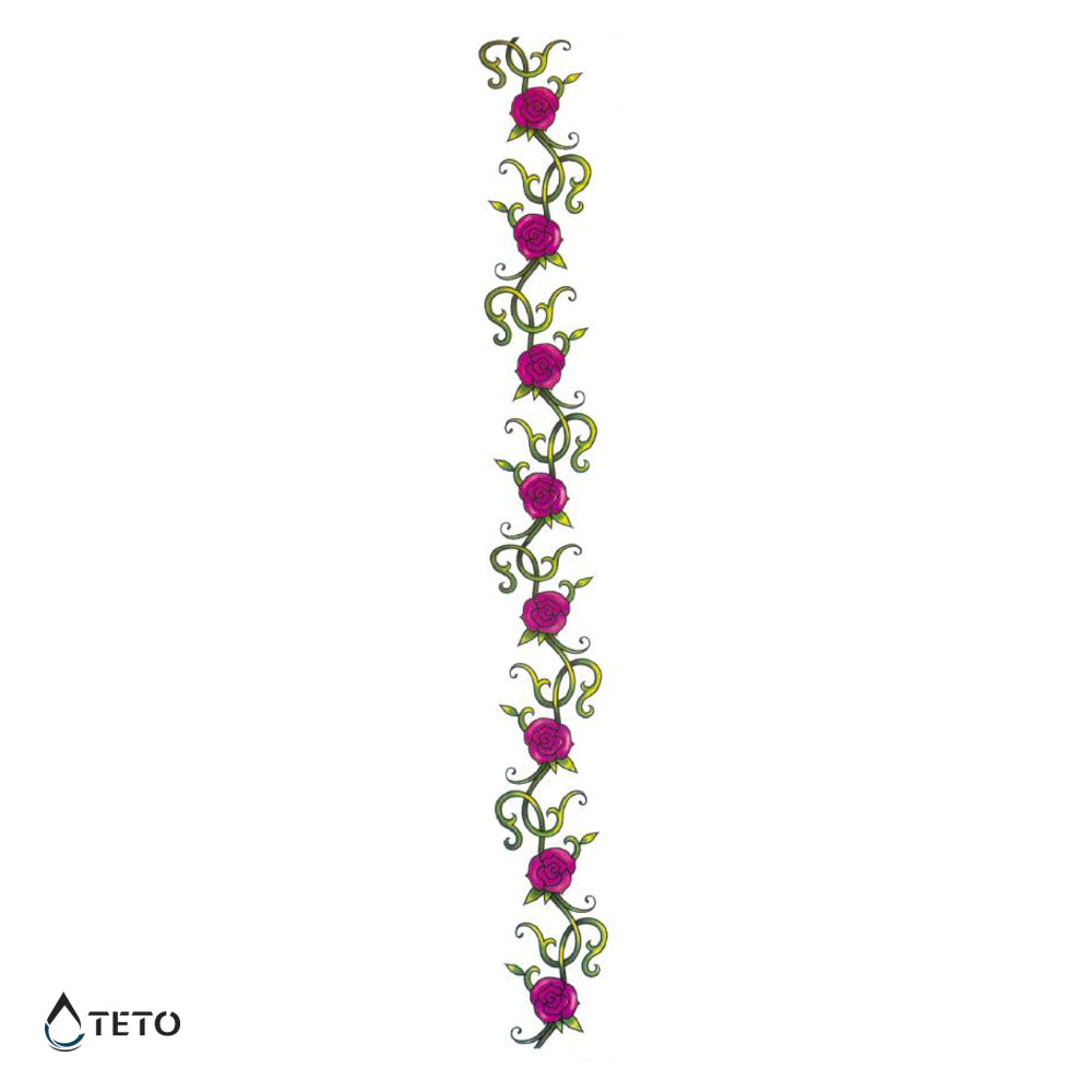 Cvetna veriga – Tip B - TETO Začasne Tetovaže