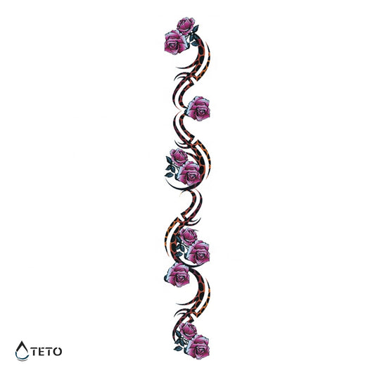 Cvetna veriga – Tip C - TETO Začasne Tetovaže