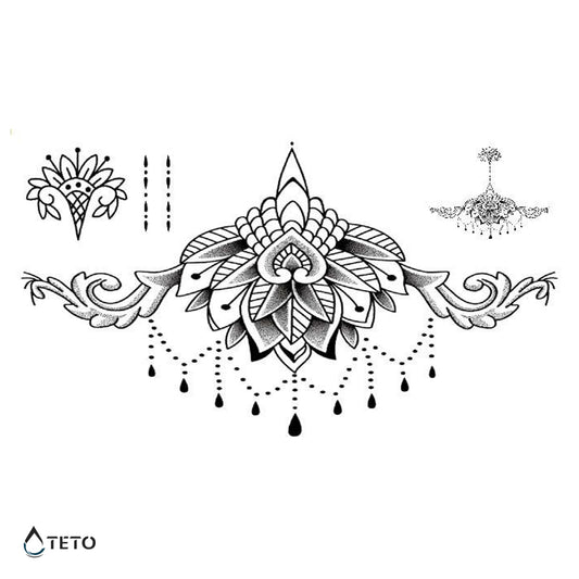 Mandala – Tip I - Set - TETO Začasne Tetovaže