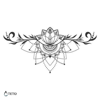 Mandala – Tip E - TETO Začasne Tetovaže