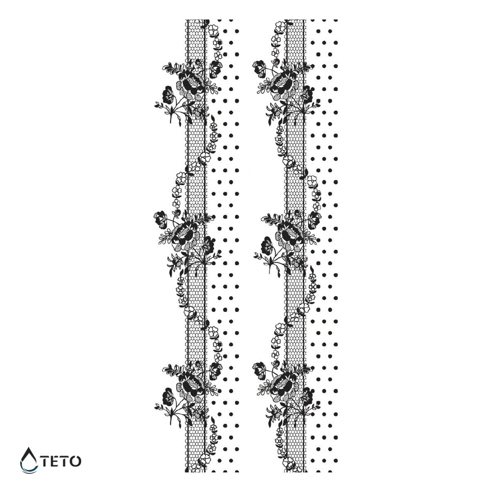 Čipkasti pas za podvezice - Set – Tip B - TETO Začasne Tetovaže