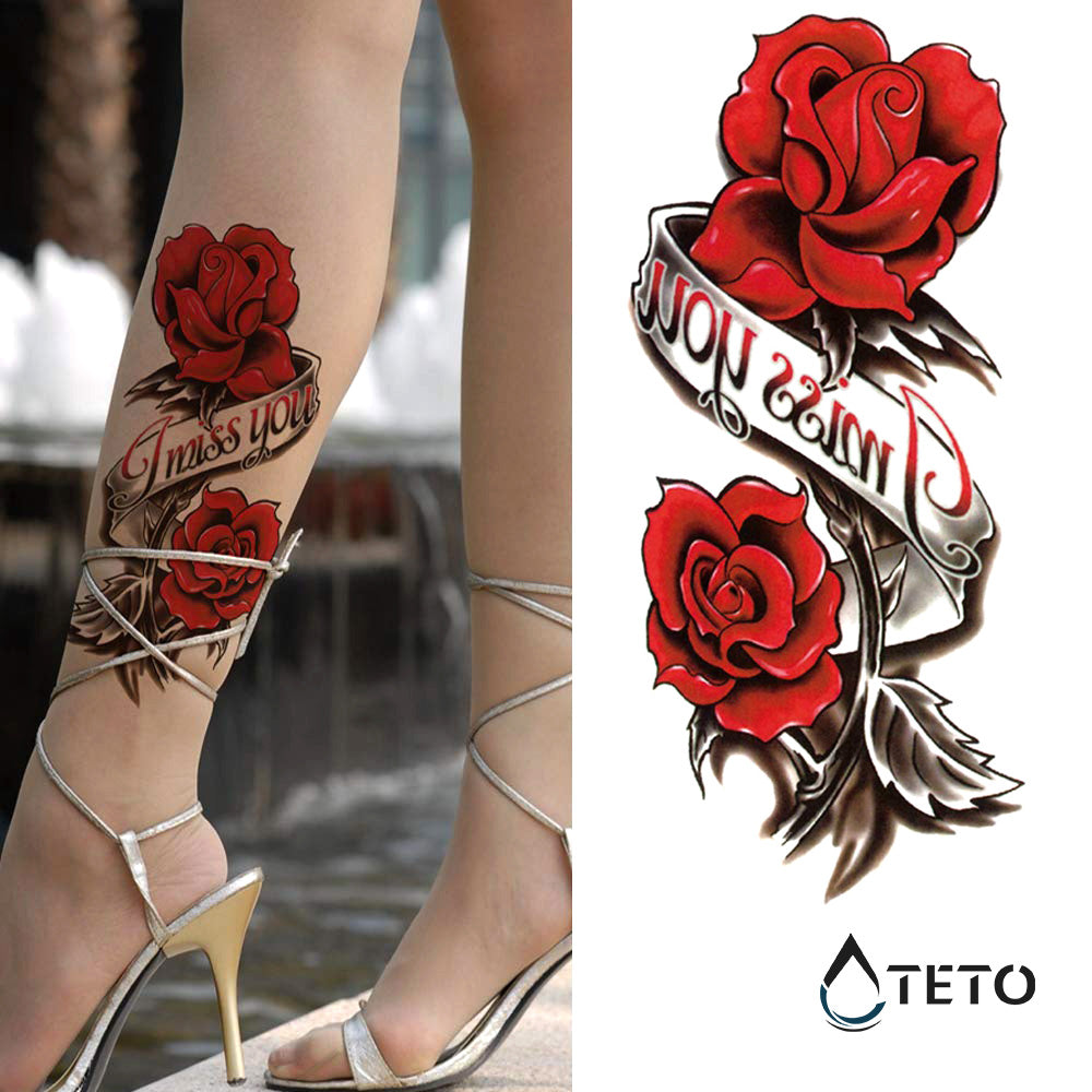 Pogrešam te - TETO Začasne Tetovaže