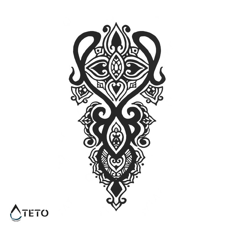 Tribal lutka – Poltrajne - TETO Začasne Tetovaže