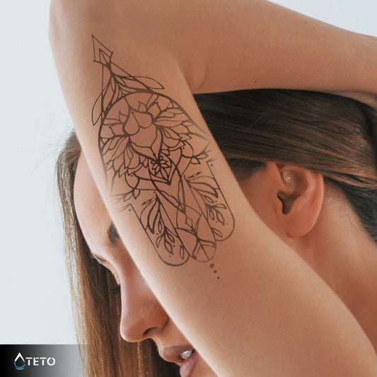 Budistična roka – Poltrajne – Tip B - TETO Začasne Tetovaže