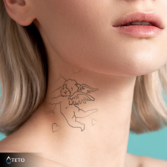 Kupid - Set – Poltrajne - TETO Začasne Tetovaže