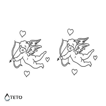 Kupid - Set – Poltrajne - TETO Začasne Tetovaže