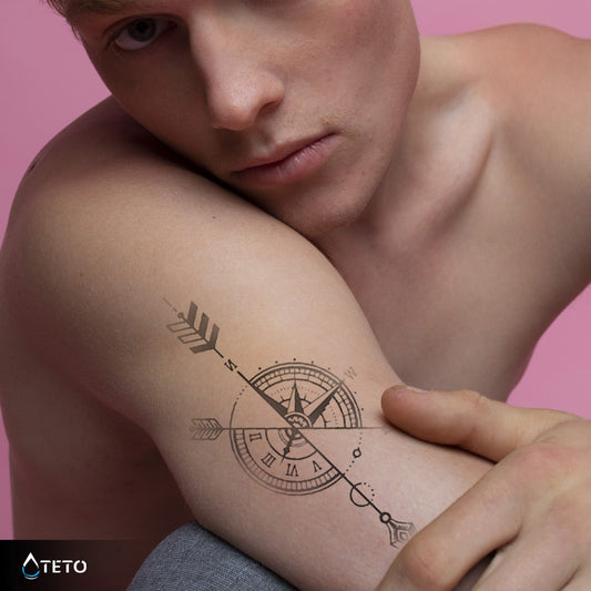 Poiščite pravo smer in čas – Poltrajne - TETO Začasne Tetovaže