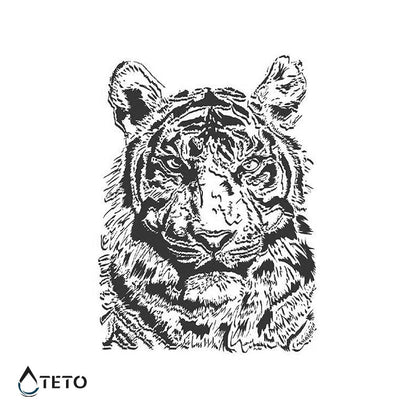 Sivi tiger – Poltrajne - TETO Začasne Tetovaže