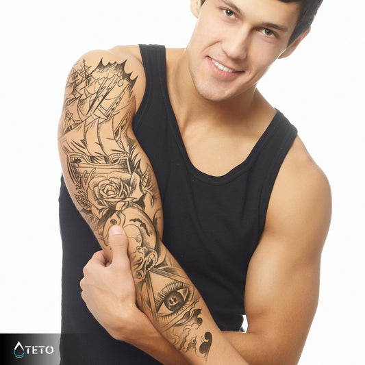 Čarobno oko – Poltrajne - TETO Začasne Tetovaže