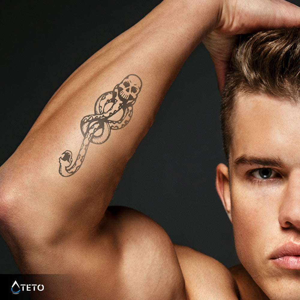 Jedec smrti - Set – Poltrajne - TETO Začasne Tetovaže