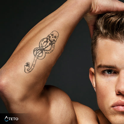 Jedec smrti - Set – Poltrajne - TETO Začasne Tetovaže