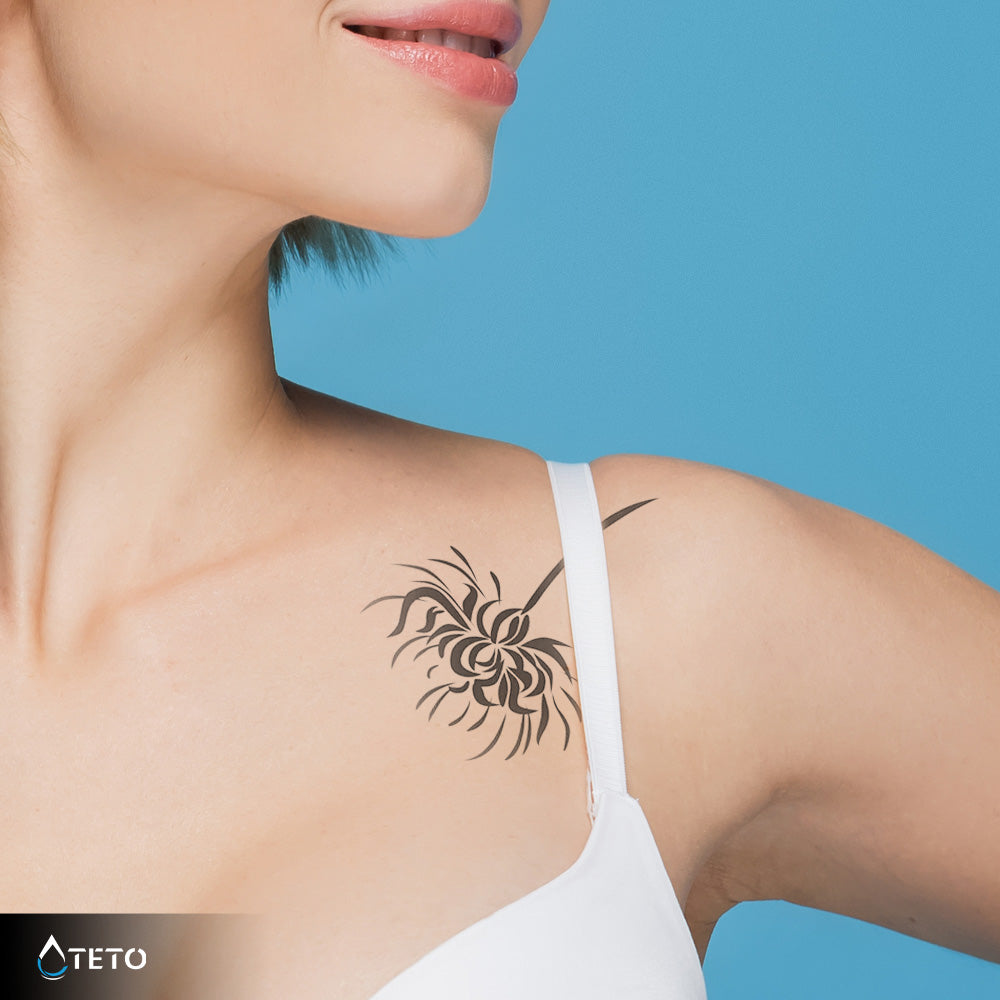 Črni regrat – Poltrajne - TETO Začasne Tetovaže