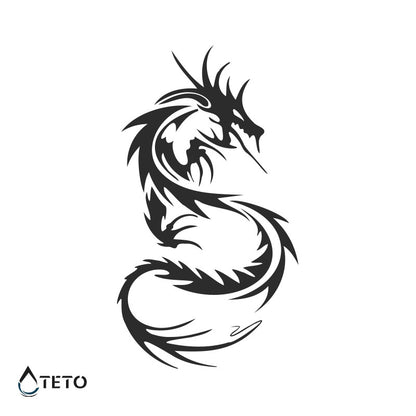 Minimalist dragon – Poltrajne - TETO Začasne Tetovaže