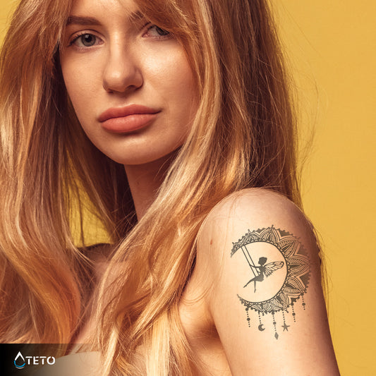 Vila na luni – Poltrajne - TETO Začasne Tetovaže