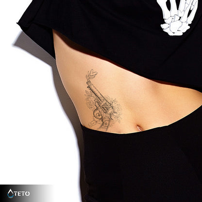 Orožje – ljubezen – Poltrajne - TETO Začasne Tetovaže