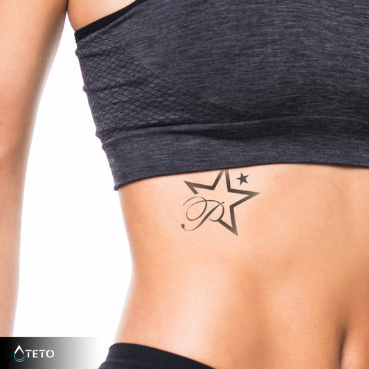 Zvezdice – Poltrajne - TETO Začasne Tetovaže