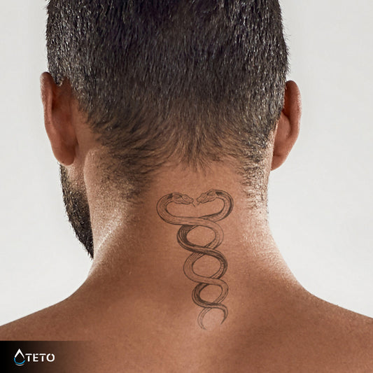 Zapleteni kot kače – Poltrajne - TETO Začasne Tetovaže