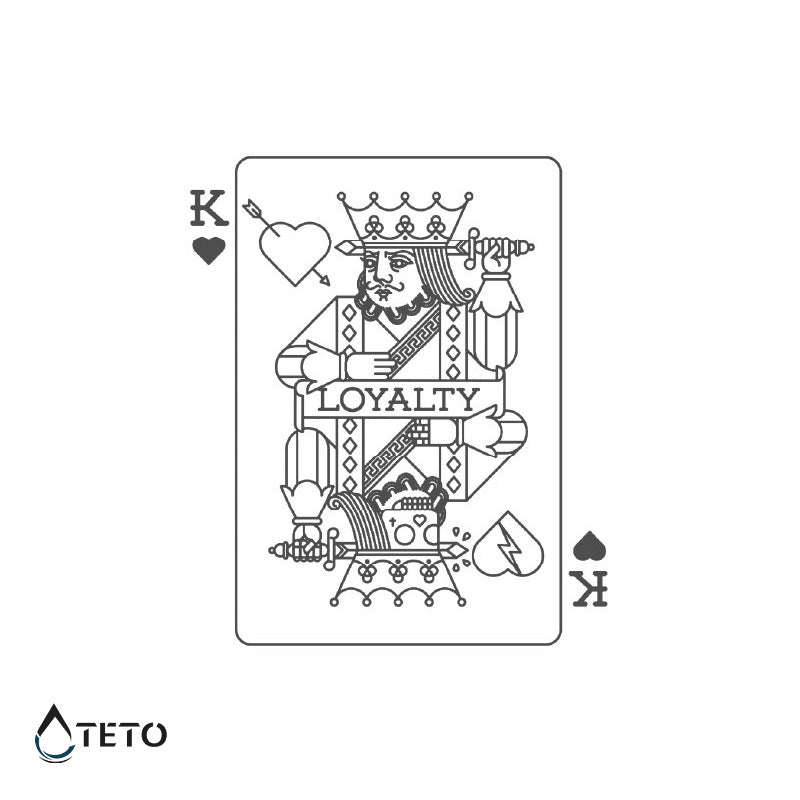 Kraljevo pismo – Poltrajne - TETO Začasne Tetovaže