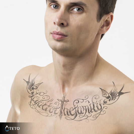 Zvest družini – Poltrajne - TETO Začasne Tetovaže