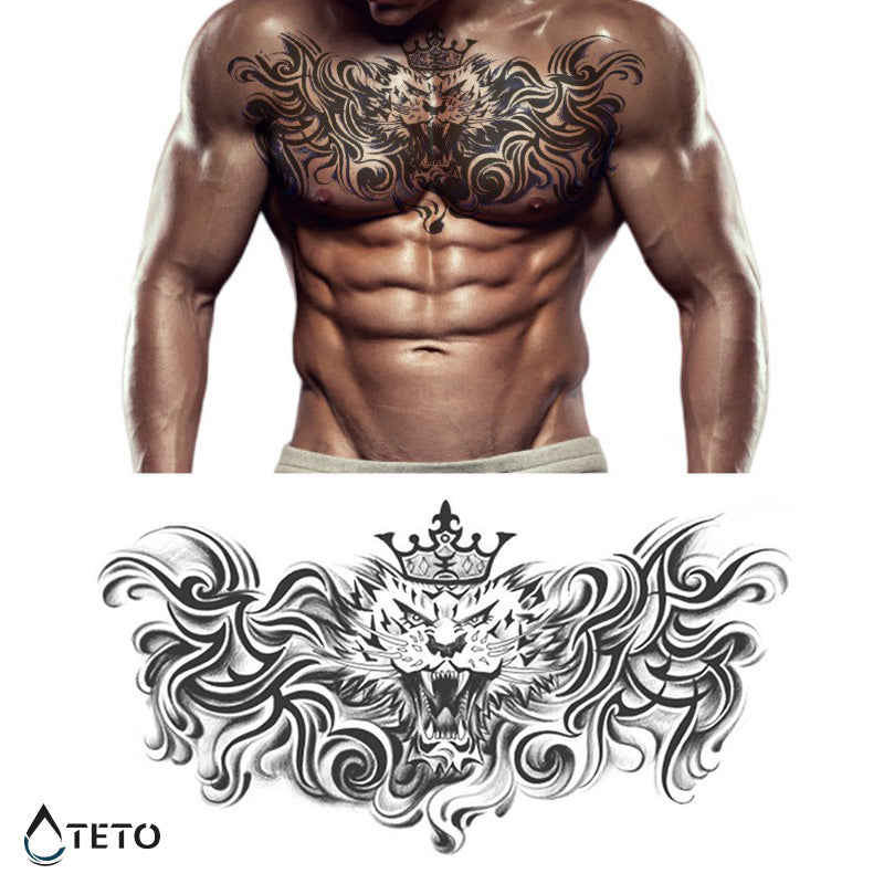 Kralj džungle – Poltrajne - TETO Začasne Tetovaže