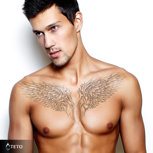 Angelska krila – Poltrajne – Tip A - TETO Začasne Tetovaže