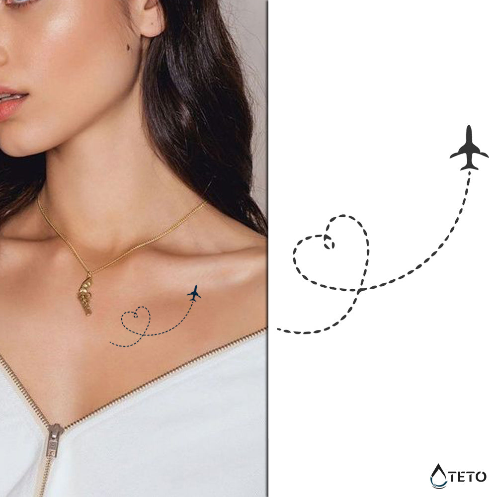 Ljubezen ne pozna meja – Poltrajne - TETO Začasne Tetovaže