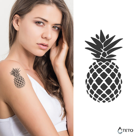 Ananas – Poltrajne - TETO Začasne Tetovaže