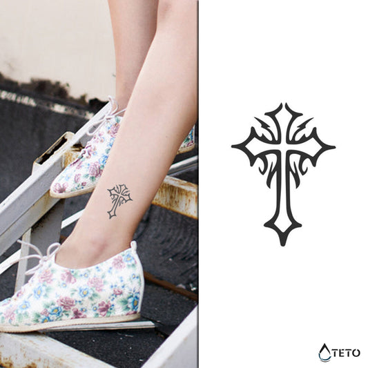 Križ – Poltrajne - TETO Začasne Tetovaže