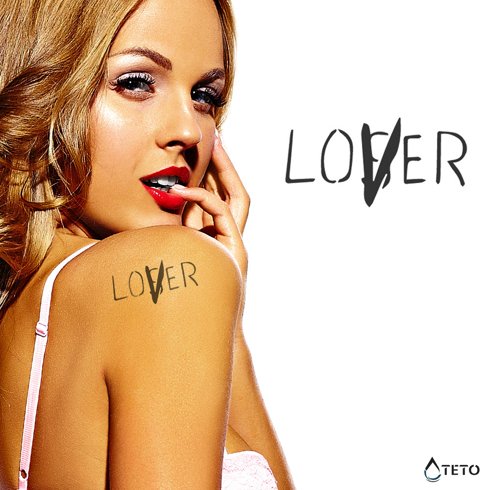 Ljubimec, ne zguba – Poltrajne - TETO Začasne Tetovaže