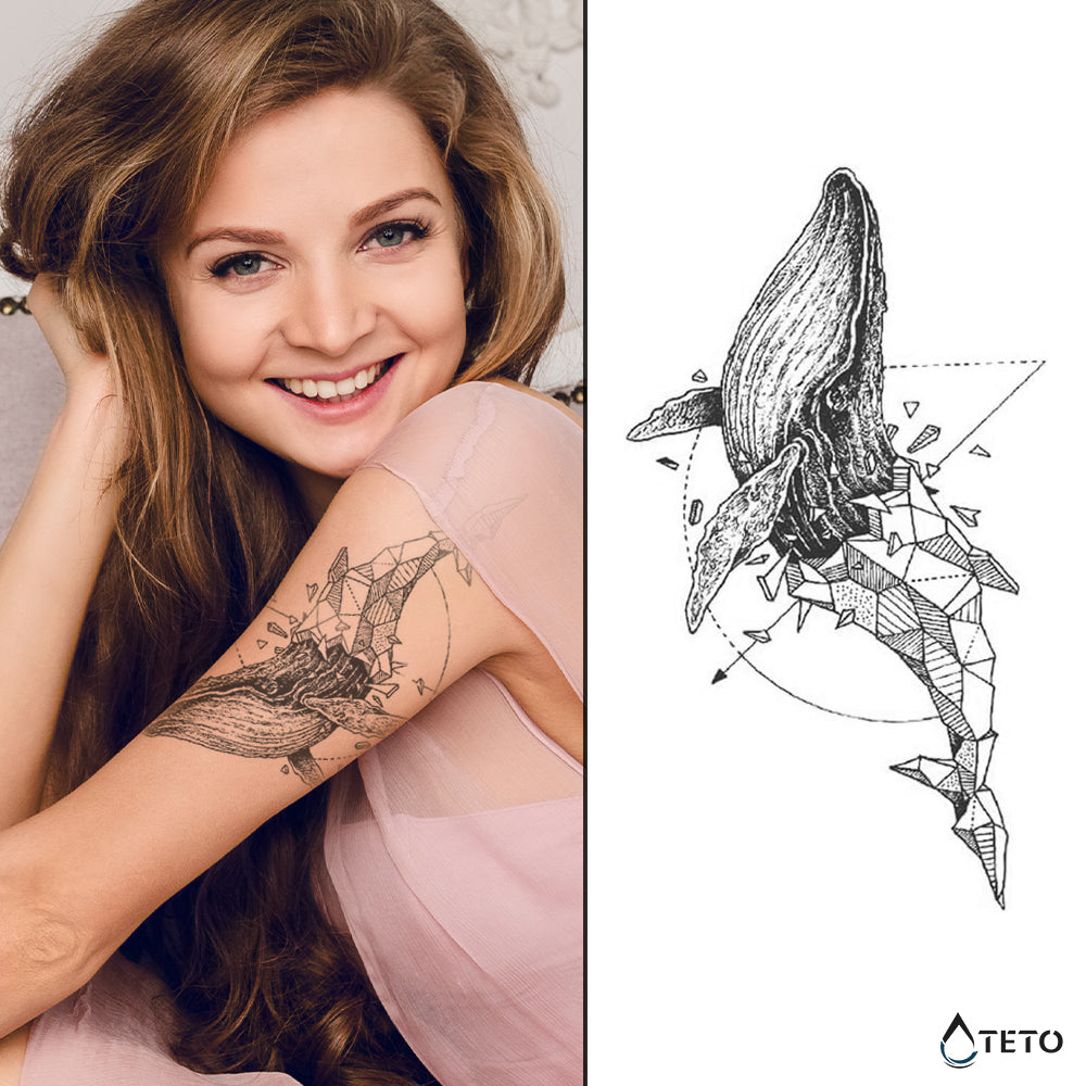 Kit – Poltrajne – Tip B - TETO Začasne Tetovaže