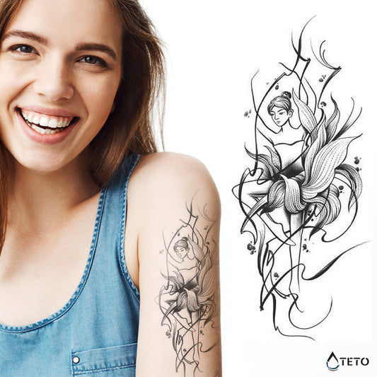 Ples z življenjem – Poltrajne - TETO Začasne Tetovaže