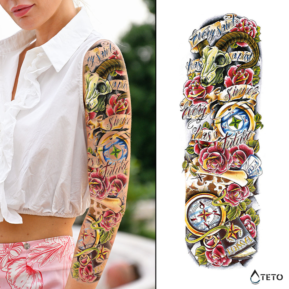 Svetnik ima preteklost, grešnik ima prihodnost - TETO Začasne Tetovaže
