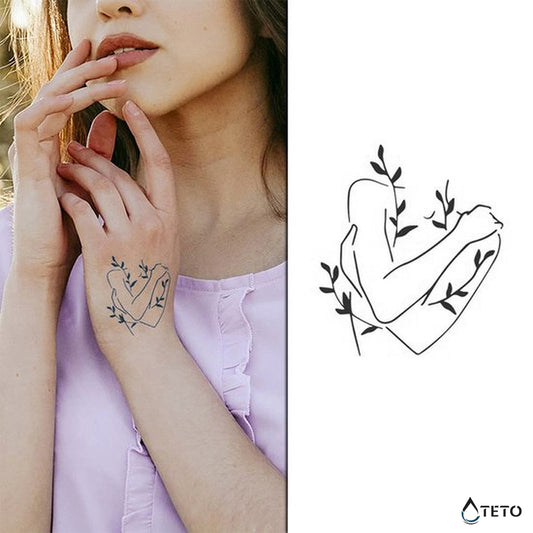 Objemi zdravijo – Poltrajne - TETO Začasne Tetovaže