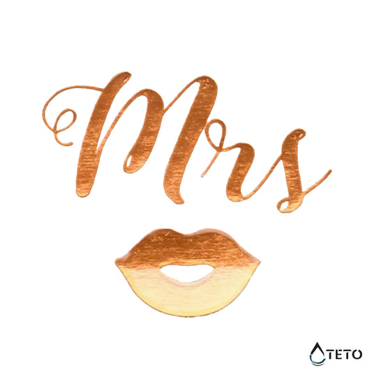 Gospa – Mrs - TETO Začasne Tetovaže