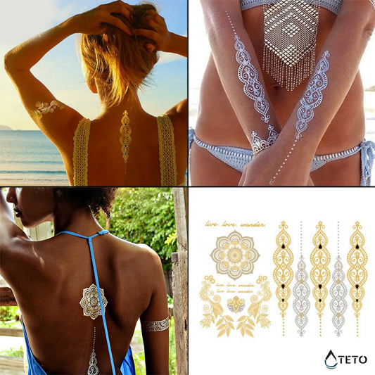 Živi, ljubi, odkrivaj – Set – Tip C - TETO Začasne Tetovaže