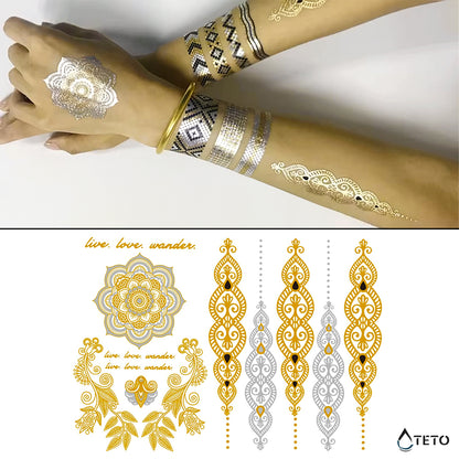 Živi, ljubi, odkrivaj – Set – Tip B - TETO Začasne Tetovaže