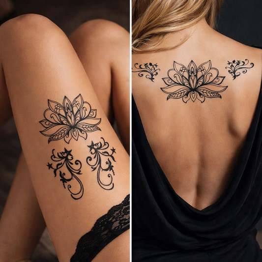 Mandala in rože - Set – Poltrajne