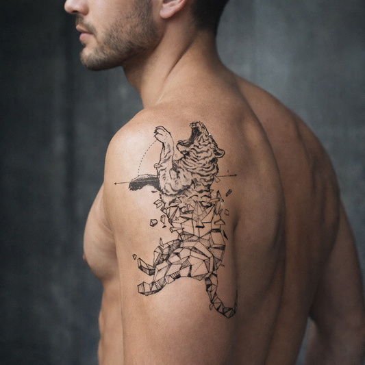 Geometrijski tiger – Poltrajne